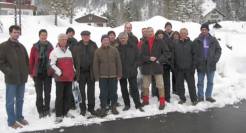 Participants at the joint EPPO/IOBC panel on BCA in Engelberg (Switzerland), March 2009