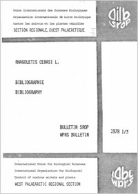 IOBC-WPRS Bulletin Vol. 1 (3), 1978