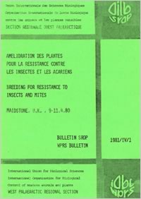 IOBC-WPRS Bulletin Vol. 4 (1), 1981