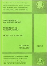 IOBC-WPRS Bulletin Vol. 5 (3), 1982