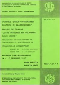 IOBC-WPRS Bulletin Vol. 12 (3), 1989