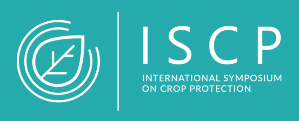 Logo: ISCP, 74th International Symposium on Crop Protection, 23 May 2023, University of Gent, Belgium
