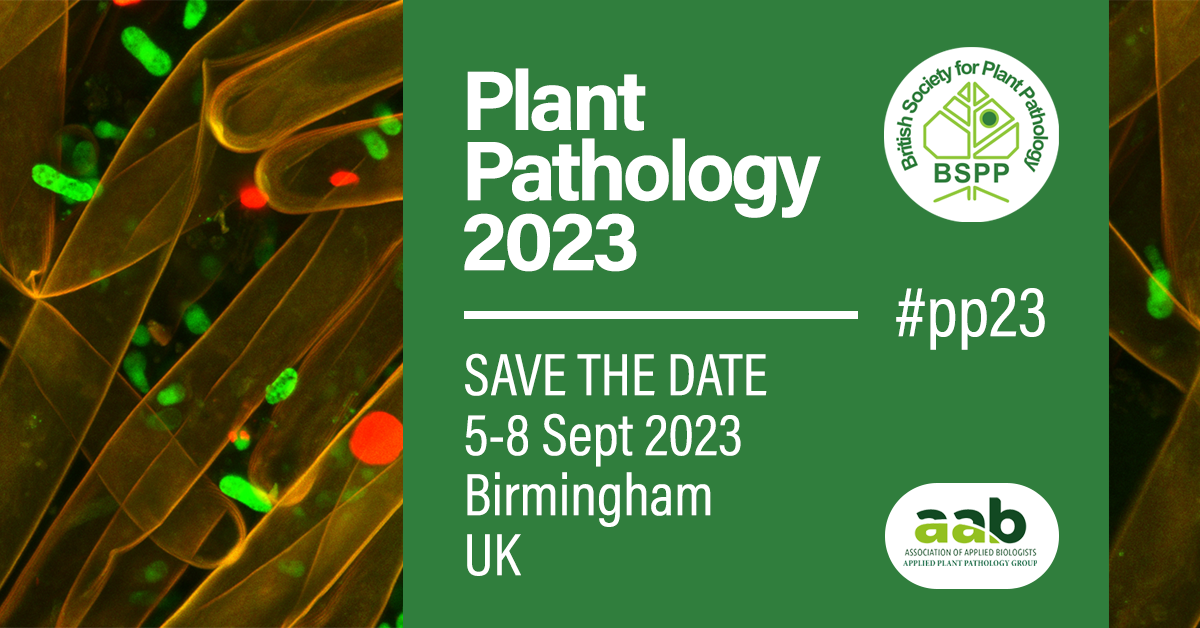 Plant Pathology 2023, 5-8 Sept. 2023, Birmingham, UK