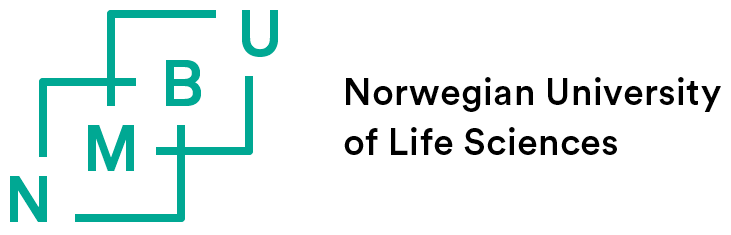 Logo NMBU, Norwegian University of Life Sciences