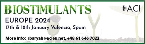 Biostimulants Europe 2024, 17th - 18th January 2024, Valencia, Spain